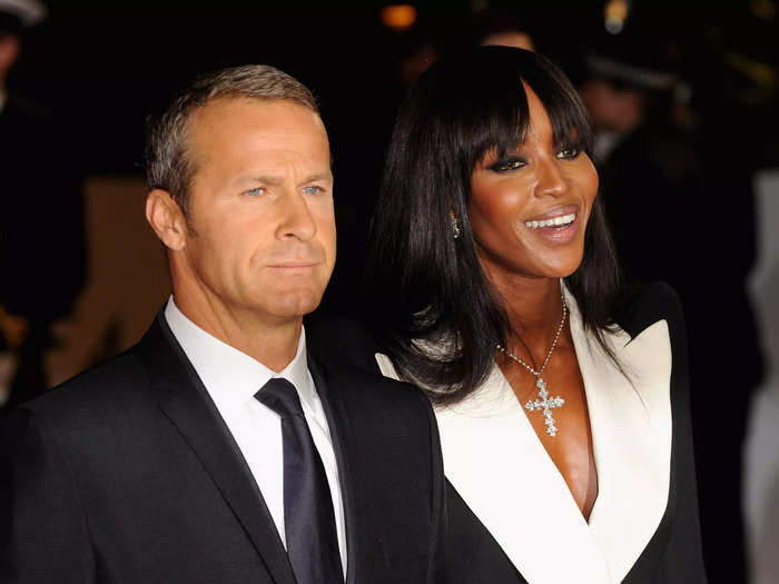 He started dating supermodel Naomi Campbell in 2008.