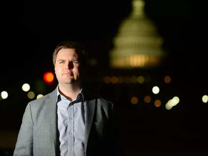 Born James Donald Bowman in Middletown, Ohio, JD Vance grew up in the Rust Belt and joined the Marines after high school.