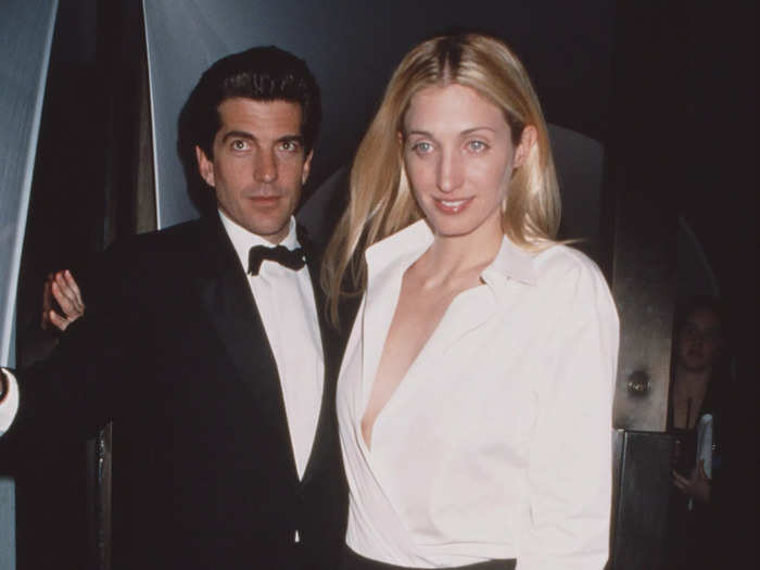 John F. Kennedy Jr. began dating Carolyn Bessette, a publicist for Calvin Klein, in 1994.