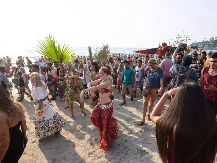 Why is a music festival causing controversy in Goa?