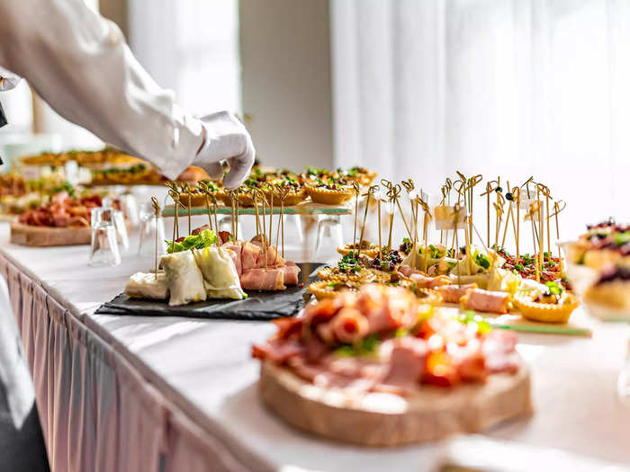 Be wary of choosing a caterer who offers little opportunity for personalization.