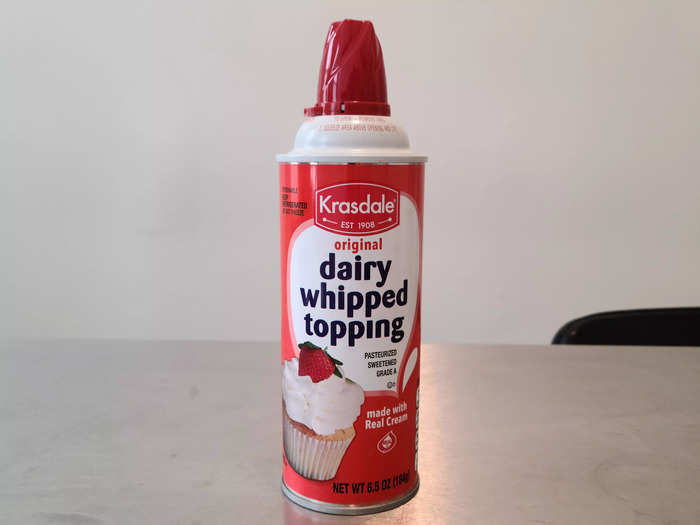 3. Krasdale original dairy whipped topping