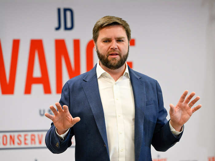 Born in Ohio and raised by his grandparents in Kentucky, JD Vance joined the Marines and graduated from Ohio State University.