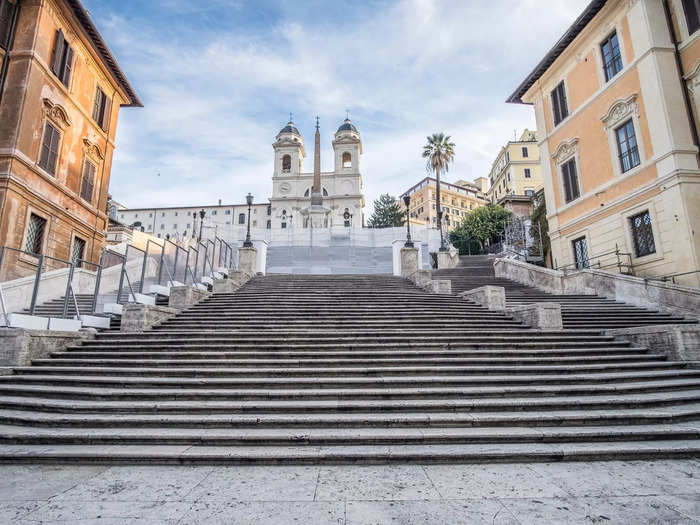 The Spanish Steps didn