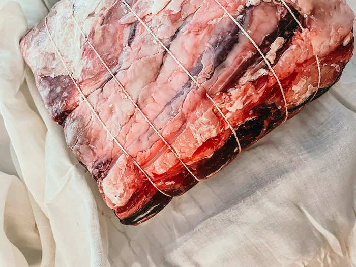 Finding a rib-beef roast in July isn