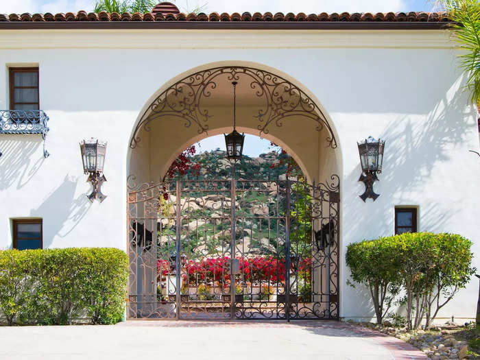 There are dozens of structures on the property besides the main house.