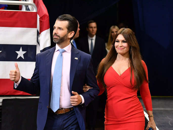 Donald Trump Jr. and Kimberly Guilfoyle were once called 'the prom king ...