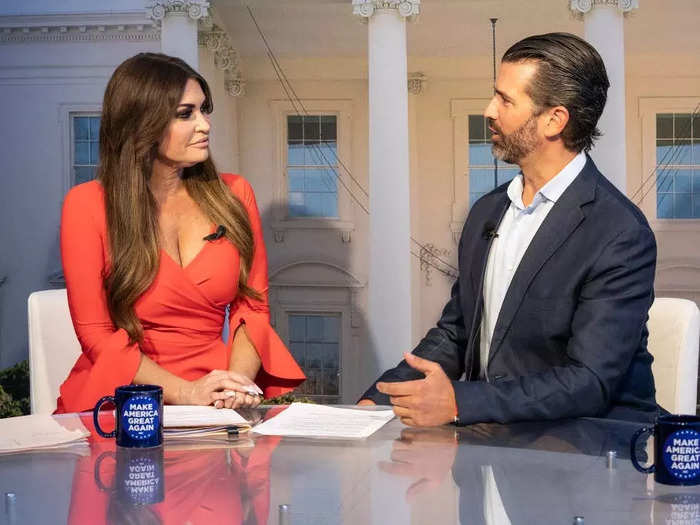 December 2022: In an interview with Metropolitan Palm Beach magazine, Guilfoyle said she is "very traditional" in her relationship with Trump Jr.