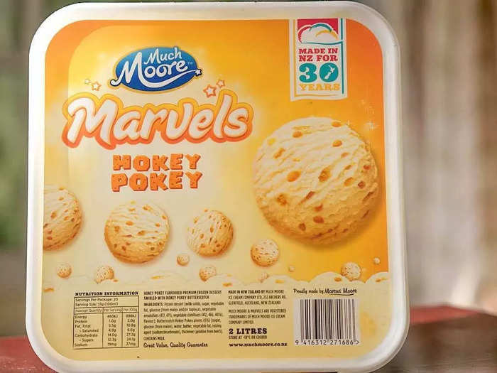 Kiwis love their ice cream, especially the hokey-pokey flavor.