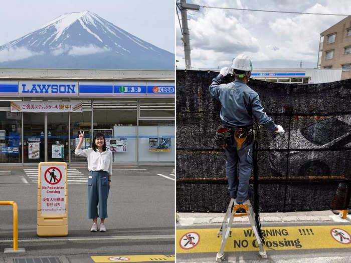 Some countries have even put up walls to block Instagram-worthy views. 