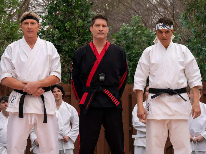 The final season of "Cobra Kai" also premiered.