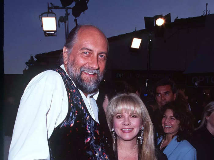 Rock royalty Mick Fleetwood and Stevie Nicks from Fleetwood Mac also showed up.