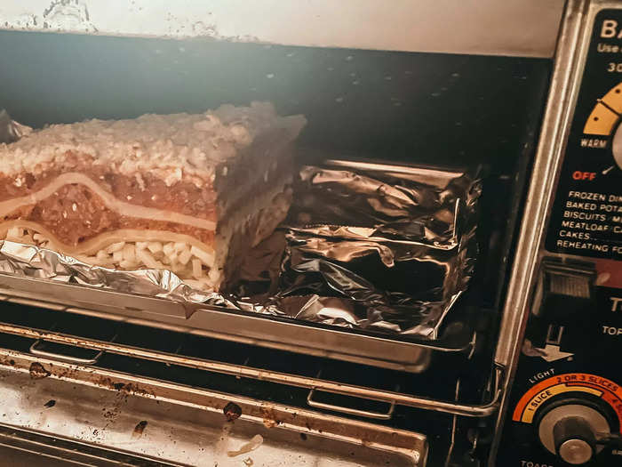 The toaster-oven approach was slightly different from the standard oven.