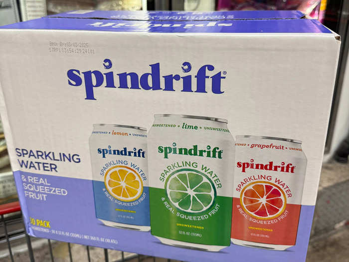 Spindrift is my fun drink of choice. 