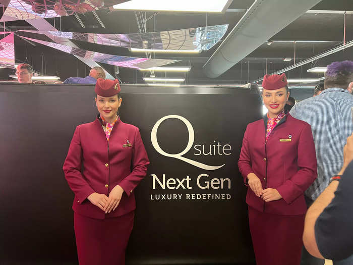 The QSuite Next Gen is expected to be fitted on the upcoming Boeing 777X.