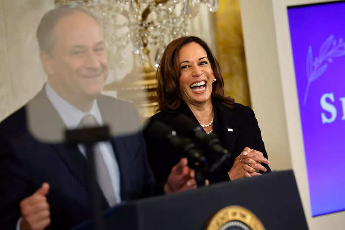 Kamala Harris has secured enough delegates to win the Democratic ...