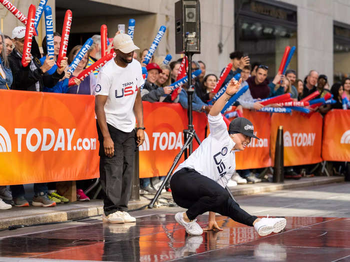 Choi freestyles most of her routines and is in charge of her training schedule.