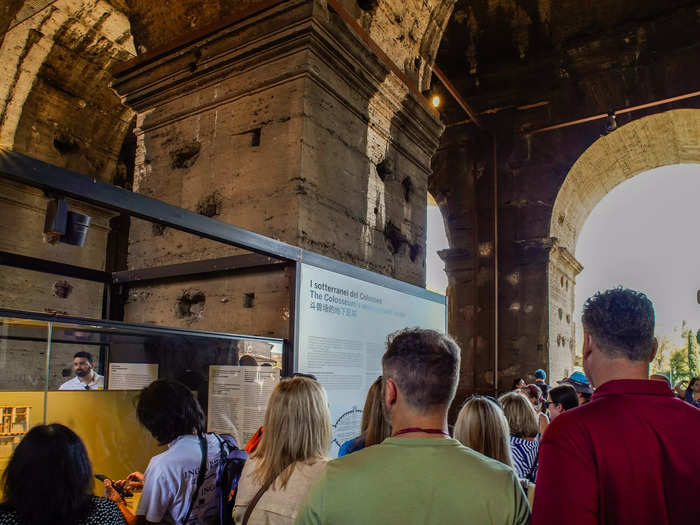 Exhibits about the structure