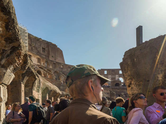 While I felt completely in awe of how massive the structure was, the environment felt more like a tourist trap to me.