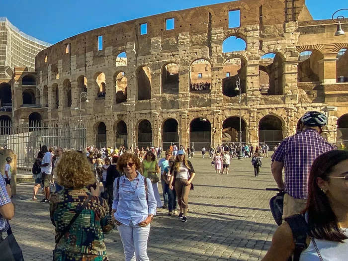 But even with purchasing a skipping-the-line service, I was disappointed to find that long lines were unavoidable. There was no escaping the crowds of tourists.