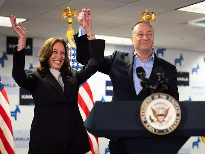 July 2024: Biden dropped out of the race and endorsed Harris as the new Democratic presidential candidate, renewing public interest in Harris and Emhoff