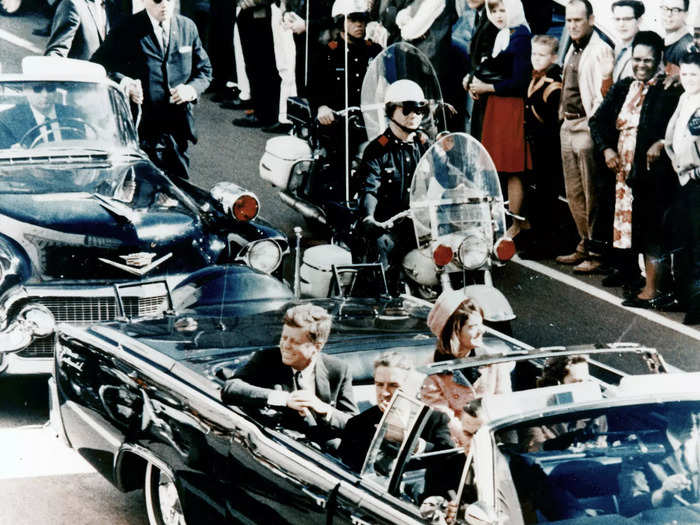 November 22, 1963: John F. Kennedy was assassinated.