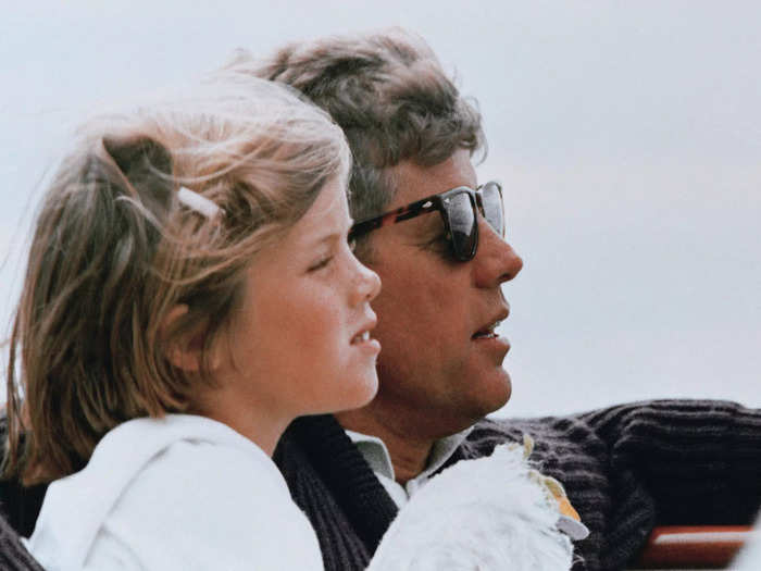 November 27, 1957: Their next child, Caroline Kennedy, was born.