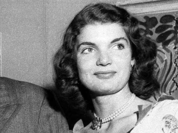 1952: After graduating from George Washington University, Jacqueline Lee Bouvier won a 12-month junior editorship with Vogue.