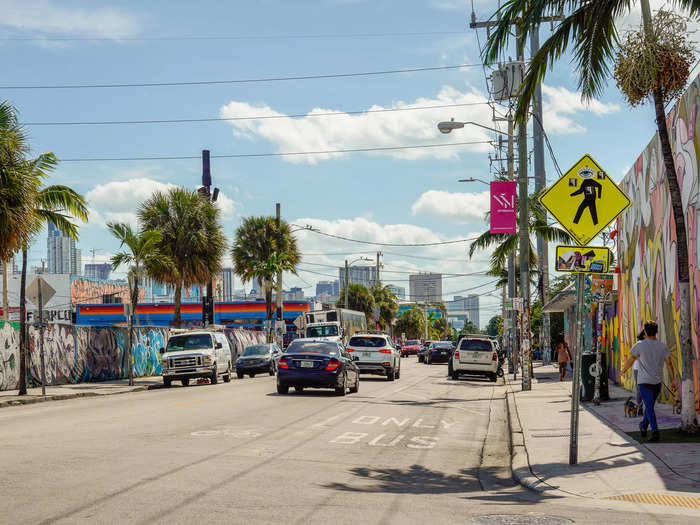 In some areas of Miami, I noticed more yield than stop signs.