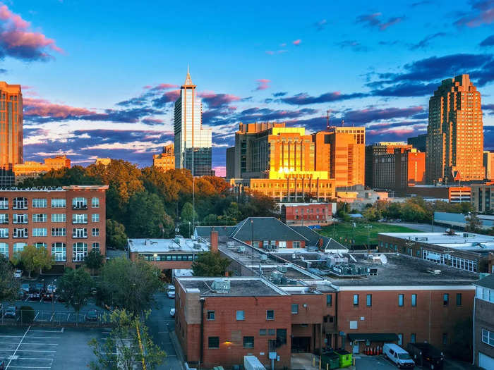 1. Raleigh, North Carolina