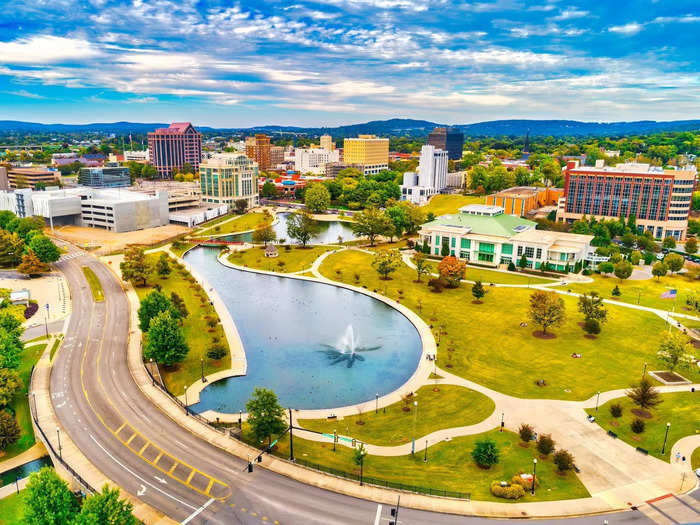 2. Huntsville, Alabama