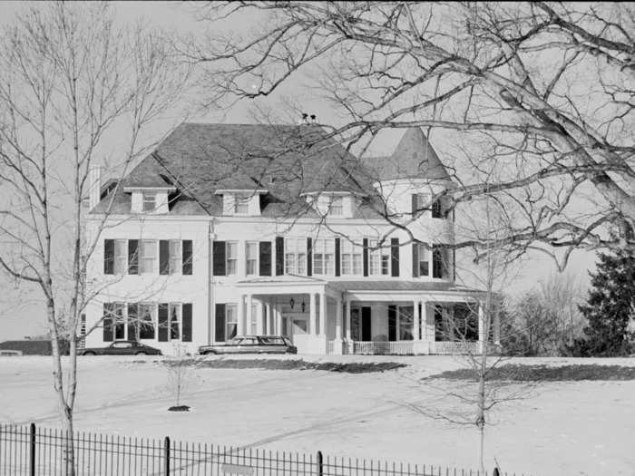 The home was built in 1893 for the Naval Observatory