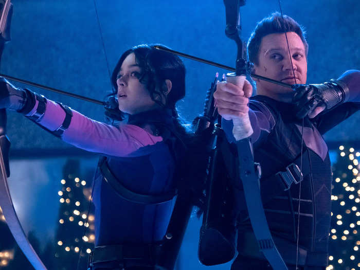 "Hawkeye," which came out in November 2021, is another Marvel project that scored 92%.