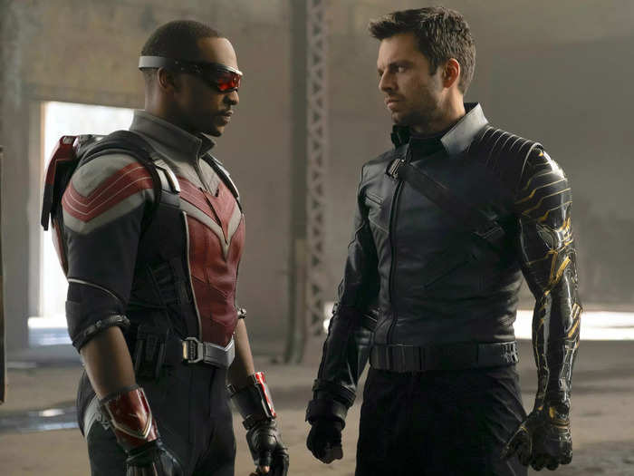 The second Disney+ series was "The Falcon and the Winter Soldier," which premiered in March 2021.