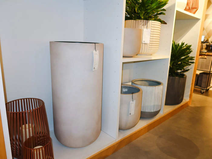 Upgrade your space with ceramic or metallic planters.