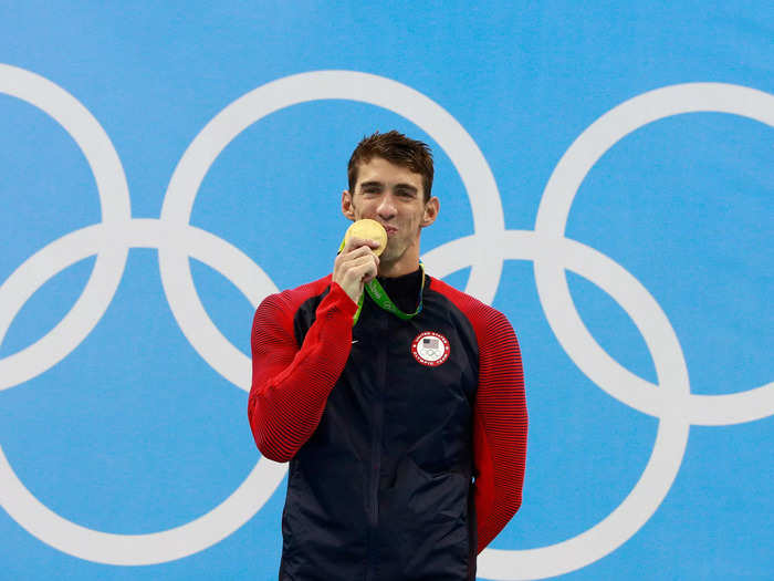 With 28 medals, Michael Phelps is the most decorated Olympian in history.