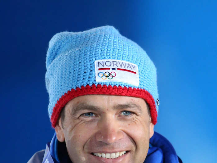 Norwegian skier and biathlon athlete Ole Einar Bjørndalen has competed in six Olympics and won 13 medals.