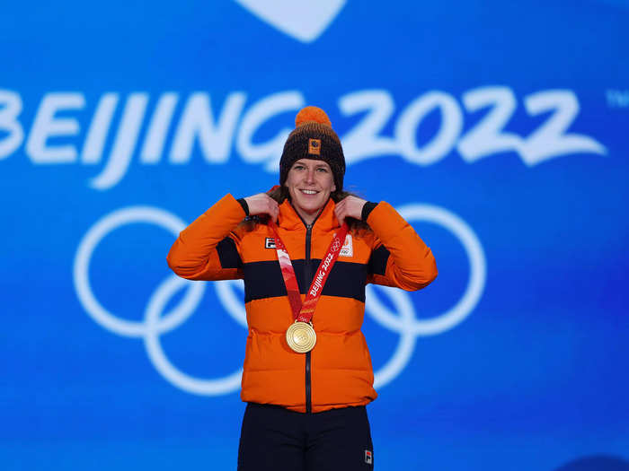 Across five Olympic Games, Dutch speed skater Ireen Wüst has won 13 medals.