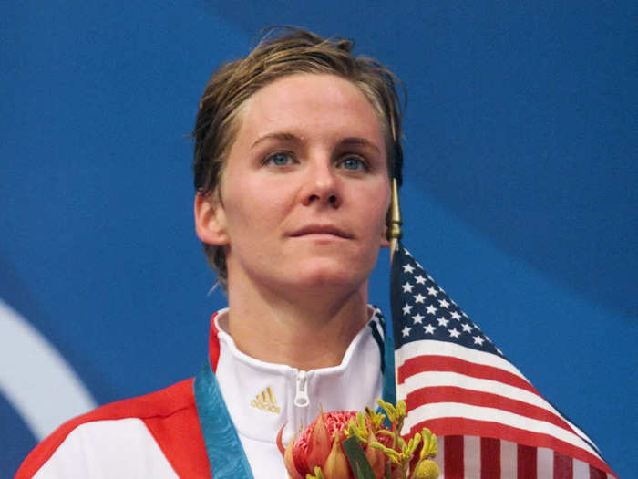 American Jenny Thompson is one of the most accomplished swimmers in history, with 12 Olympic medals.