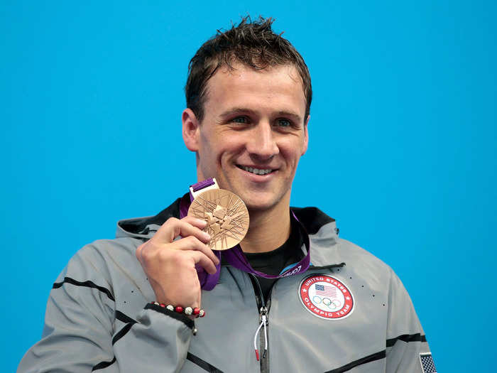 Fellow American swimmer Ryan Lochte also has 12 Olympic medals, including six gold.