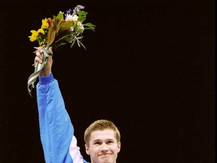 Alexei Nemov competed in three Olympics but won his 12 medals in his first two Games.