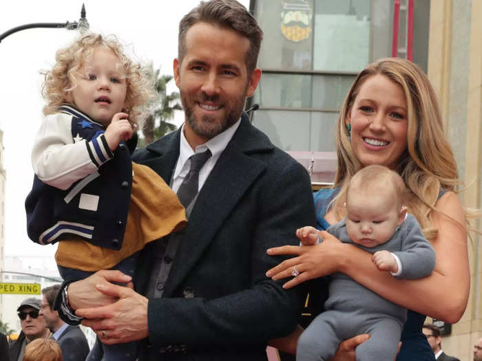 Three of Ryan Reynolds and Blake Lively