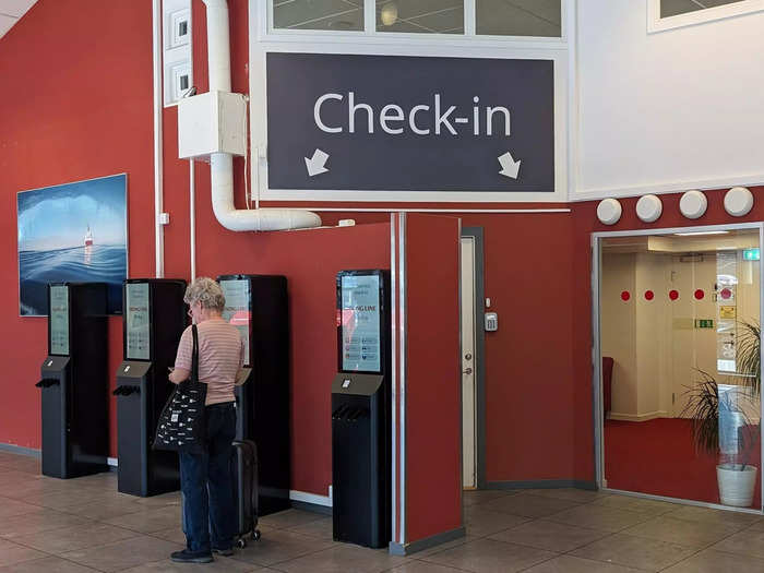 Checking in was a breeze.