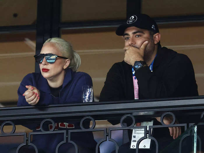 July 2024: Gaga calls Polansky her fiancé at the Paris Olympics.