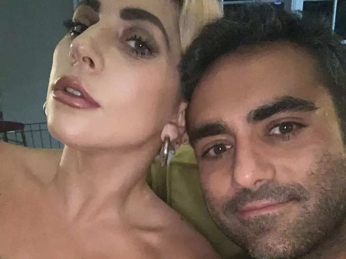 March 18, 2020: Gaga says that the couple is self-isolating together during the pandemic.