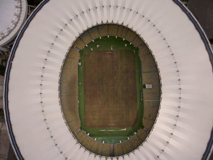 Maracanã Stadium was renovated for the Olympics, but it has largely been abandoned.