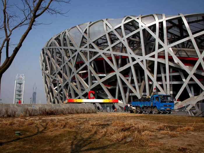 The Beijing National Stadium, built for the 2008 Summer Olympics, often has trouble finding events that can fill its 80,000 seats.