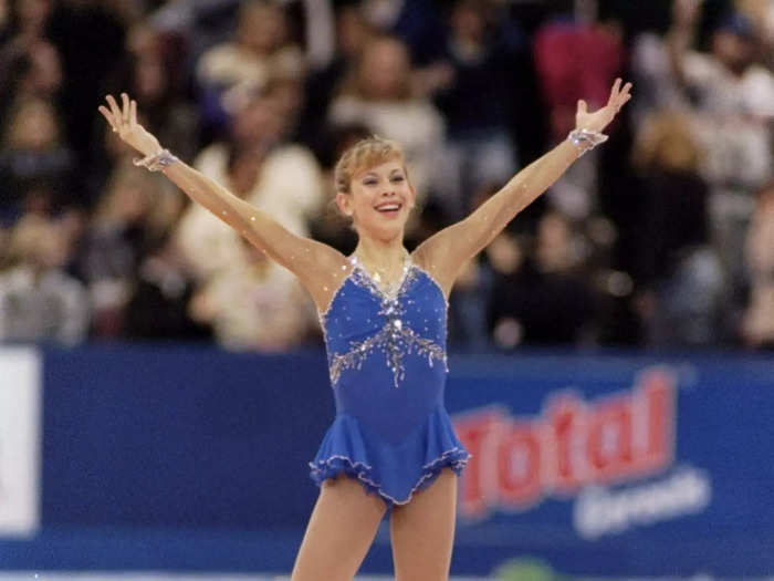 NEW JERSEY: Figure skater Tara Lipinski won gold at the 1998 Nagano Olympics.