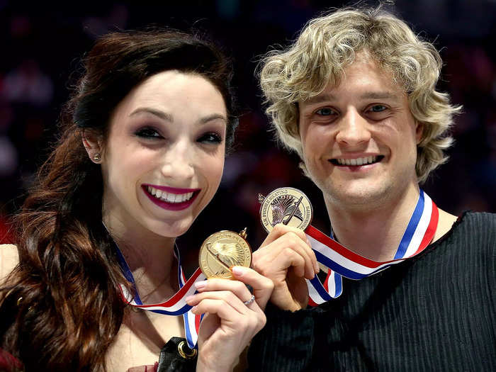 MICHIGAN: Ice dancing duo Meryl Davis and Charlie White won medals at the 2010 and 2014 Olympic Games.