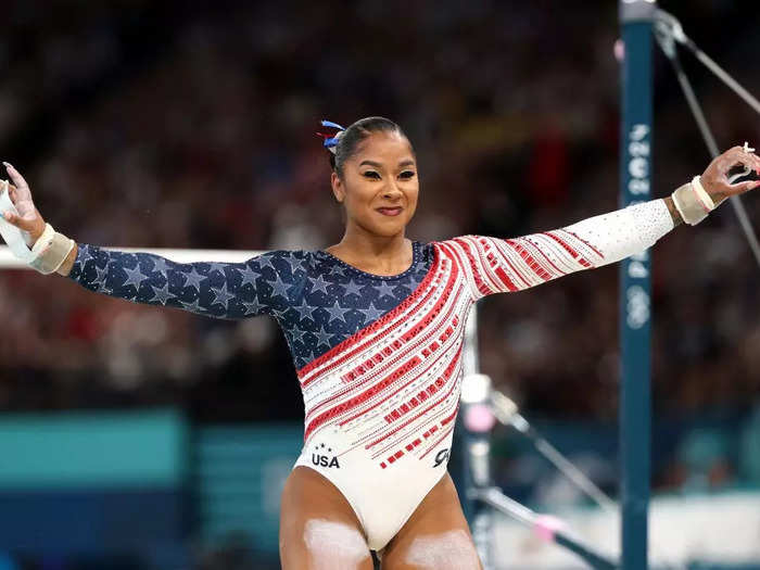 With a similar theme, Diaz said the 2024 version evokes the moment when an athlete is draped in the American flag after winning gold.